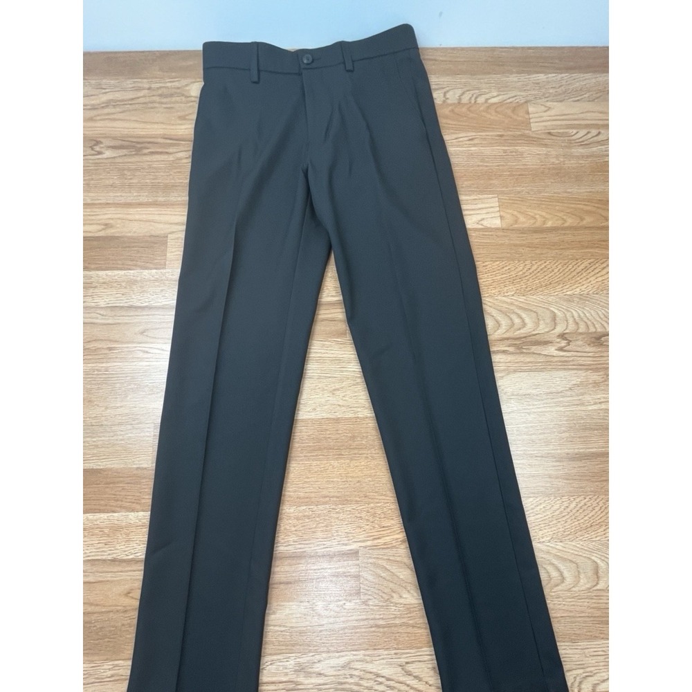 Haggar H26 Performance Dress Pants Black Slim Fit 30 x 34 NEW